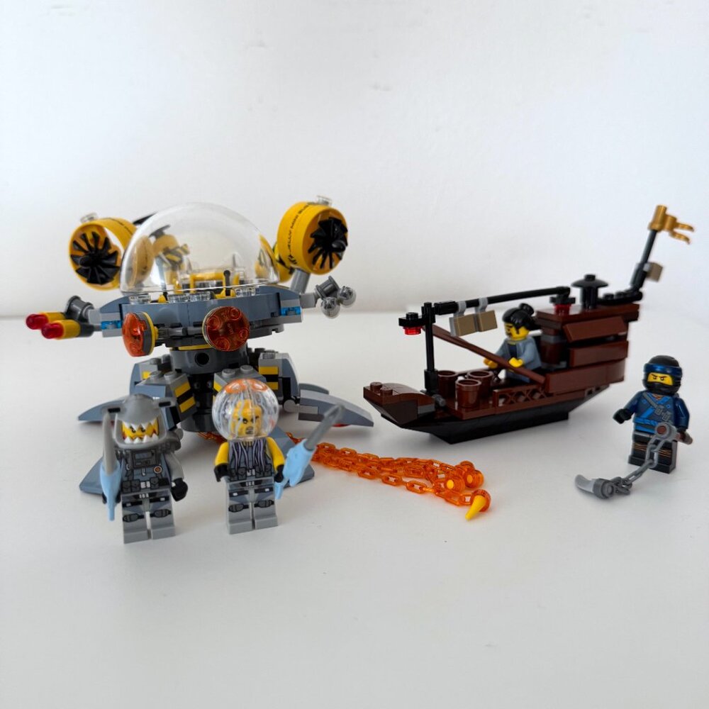 LEGO Ninjago Movie Flying Jelly Sub (#70610, 341 Pieces) - Retired Product